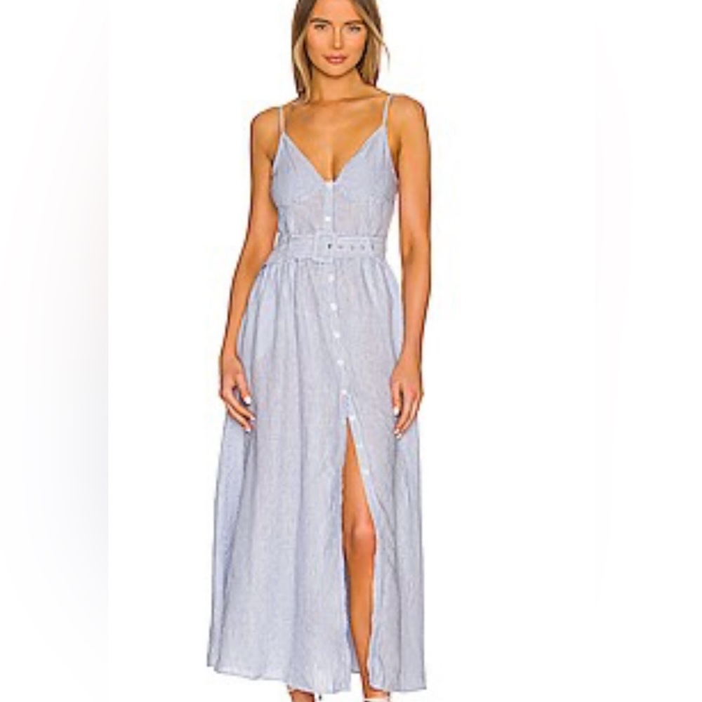 Jonathan Simkhai Vicky cove stripe maxi dress. XS. NWT